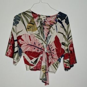 Emma + Asher Wrap Crop Top